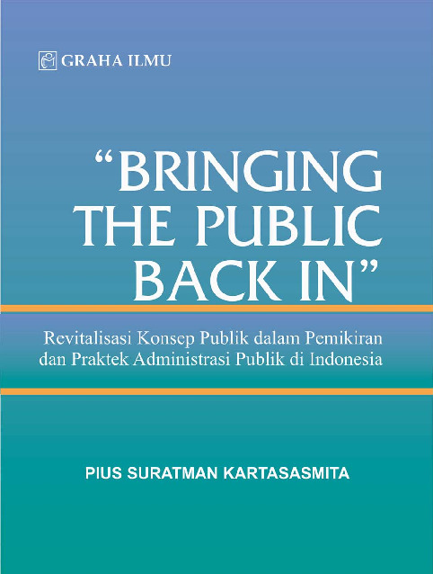 Sampul buku Bringing The Public ...